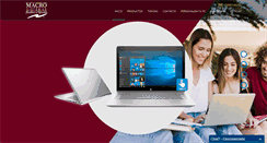 Desktop Screenshot of macrosistemas.com